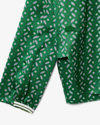 Camisa Oversize Estampada de Pasarela