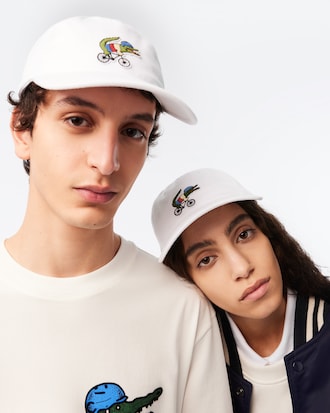 Gorra unisex Lacoste x Netflix Show Crocodile