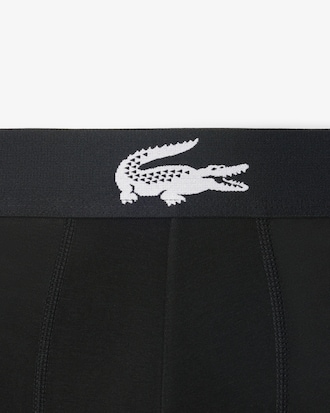 Kit com 3 Cuecas Boxer em Malha Stretch