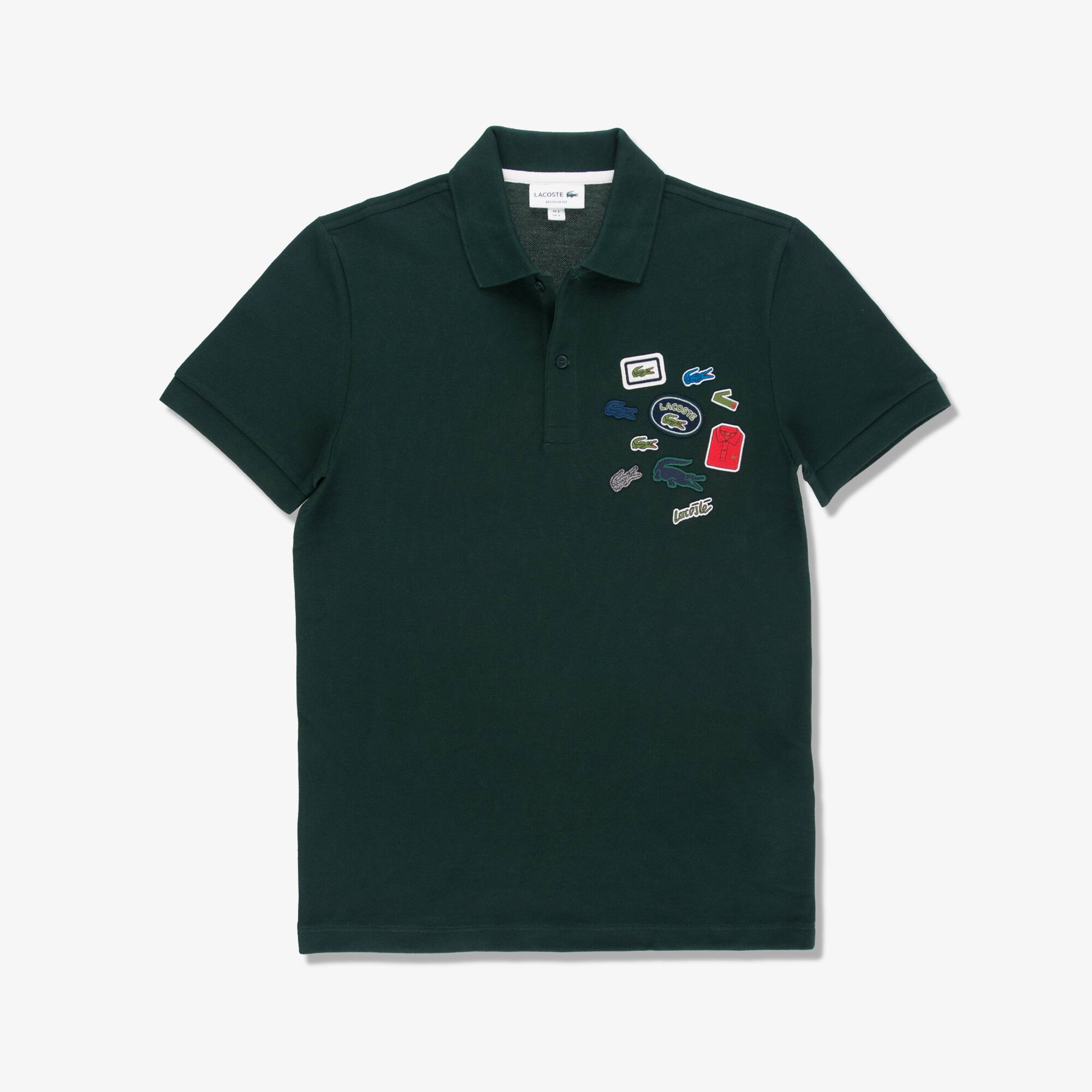 Polo De Hombre Con Parches Aplicados - Hombre - Novedades 2022 | Lacoste