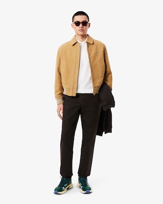 Camisa Polo de Algod&atilde;o Misto de Caimento Regular