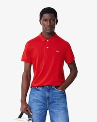 Polo Regular Fit em Algodão Pima
