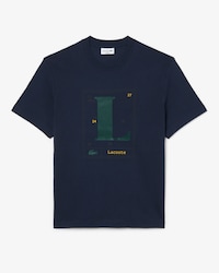 Camiseta de Jersey de Algod&atilde;o Estampada