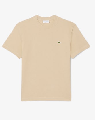 Remera de piqu&eacute; de lino y algod&oacute;n grueso