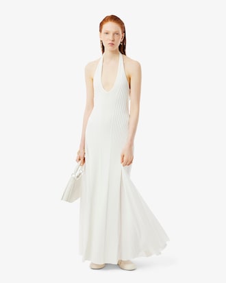 Vestido Plisado Acanalado Runway