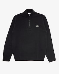 Sweater de Lana con Cuello con Cierre Fit Regular
