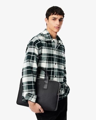 Bolsa para port&aacute;til de piel Chantaco