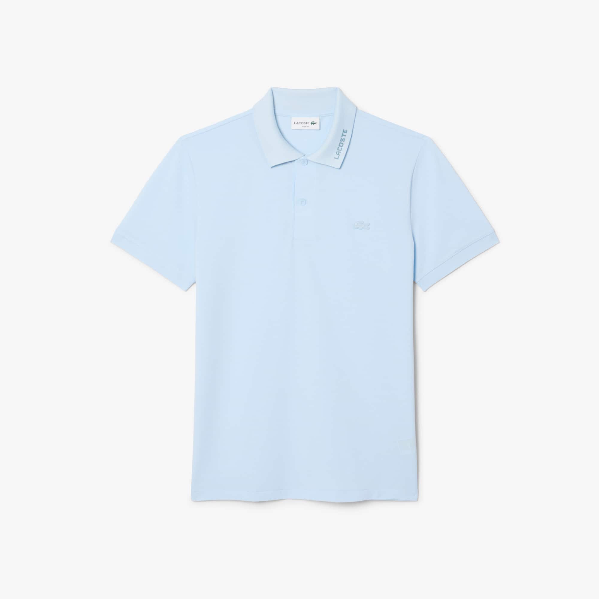 Polo DE Piqué DE Corte Ajustado Con Detalles DE Marca DE Jacquard