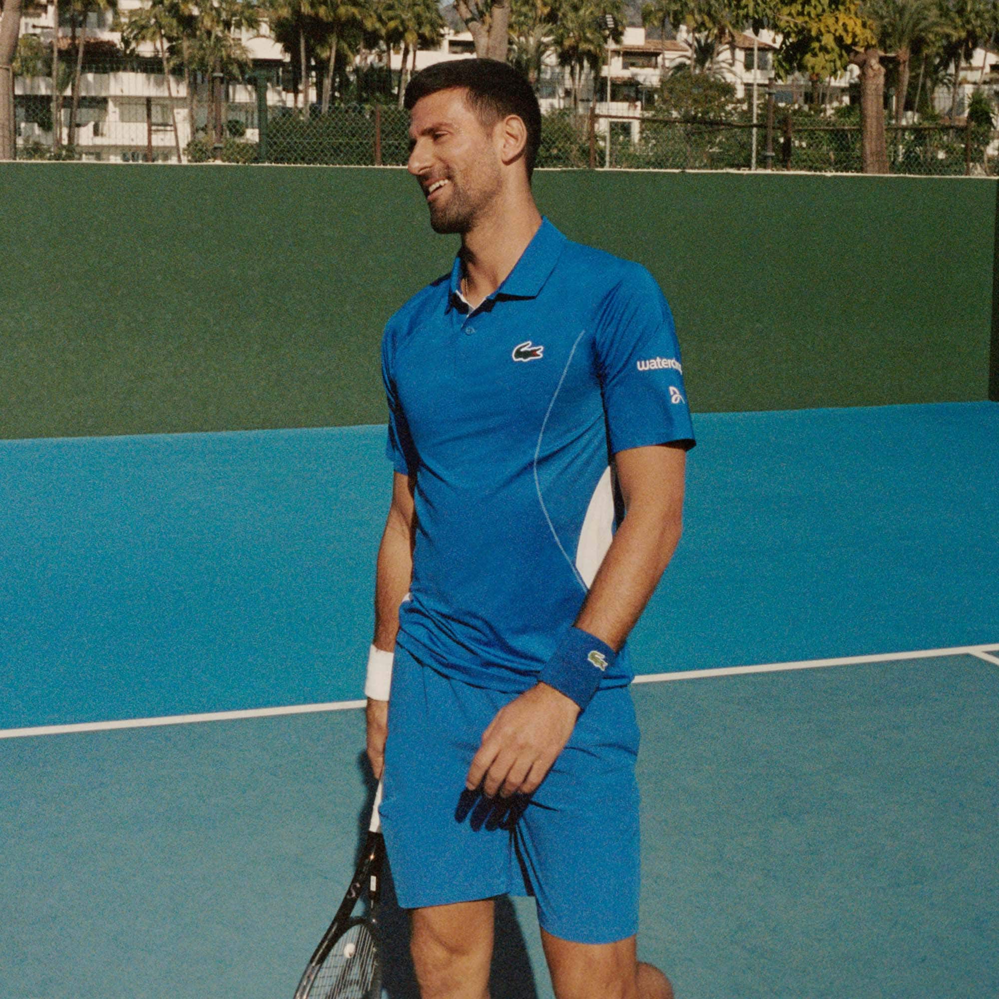 Short Esportivo Masculino Lacoste Tennis x Novak Djokovic