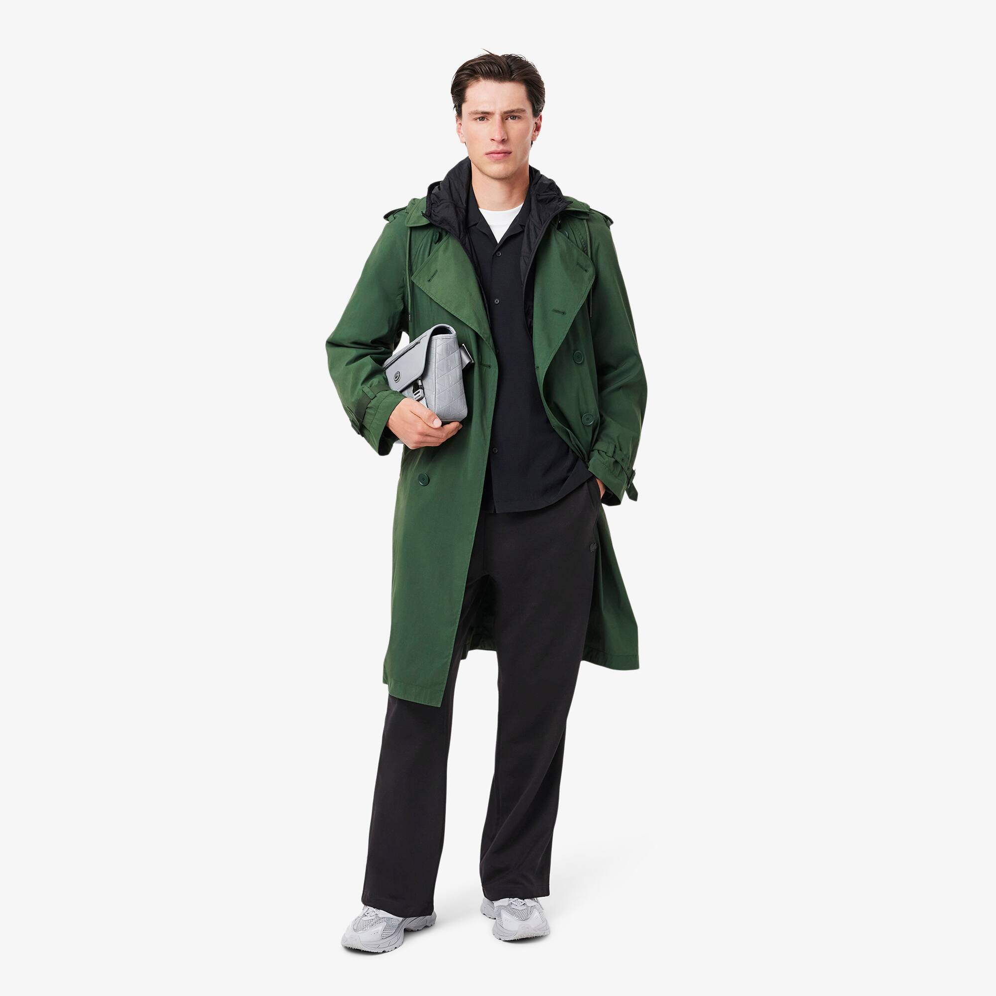 Calça Esportiva Masculina Paris Lacoste em Ajuste Folgado