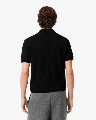 Polo de Mini-Piqué con Detalle Bordado Fit Clásico