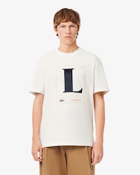 Camiseta de Jersey de Algod&atilde;o Estampada