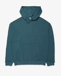 Buzo De Felpa De Algodón Con Bolsillo Canguro Loose Fit