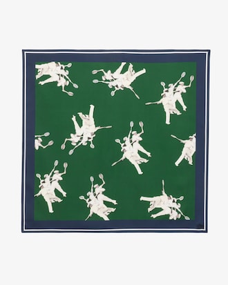 Lightweight Printed Silk Scarf
