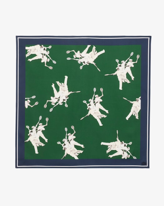 Green / Navy Blue / White