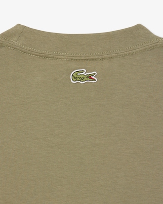 Camiseta de Algod&atilde;o com Estampa Ajuste Cl&aacute;ssico