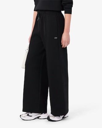 Pantal&oacute;n de ch&aacute;ndal de corte amplio de punto jersey