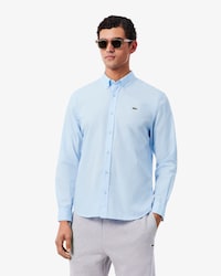 Camisa Modelagem reta em Popeline Stretch