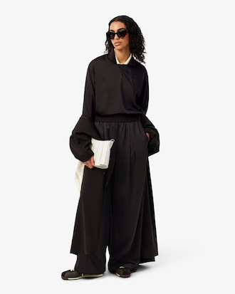 Polo em Cetim com Modelagem ampla