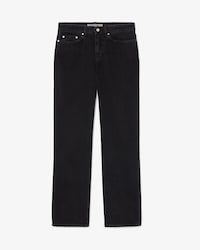 Cal&ccedil;a Jeans Indigo de Corte Reto com 5 Bolsos