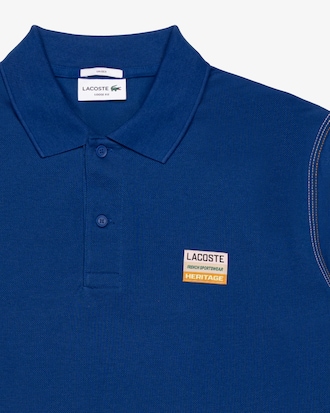 Polo Masculina de Piqué em Modelagem Solta