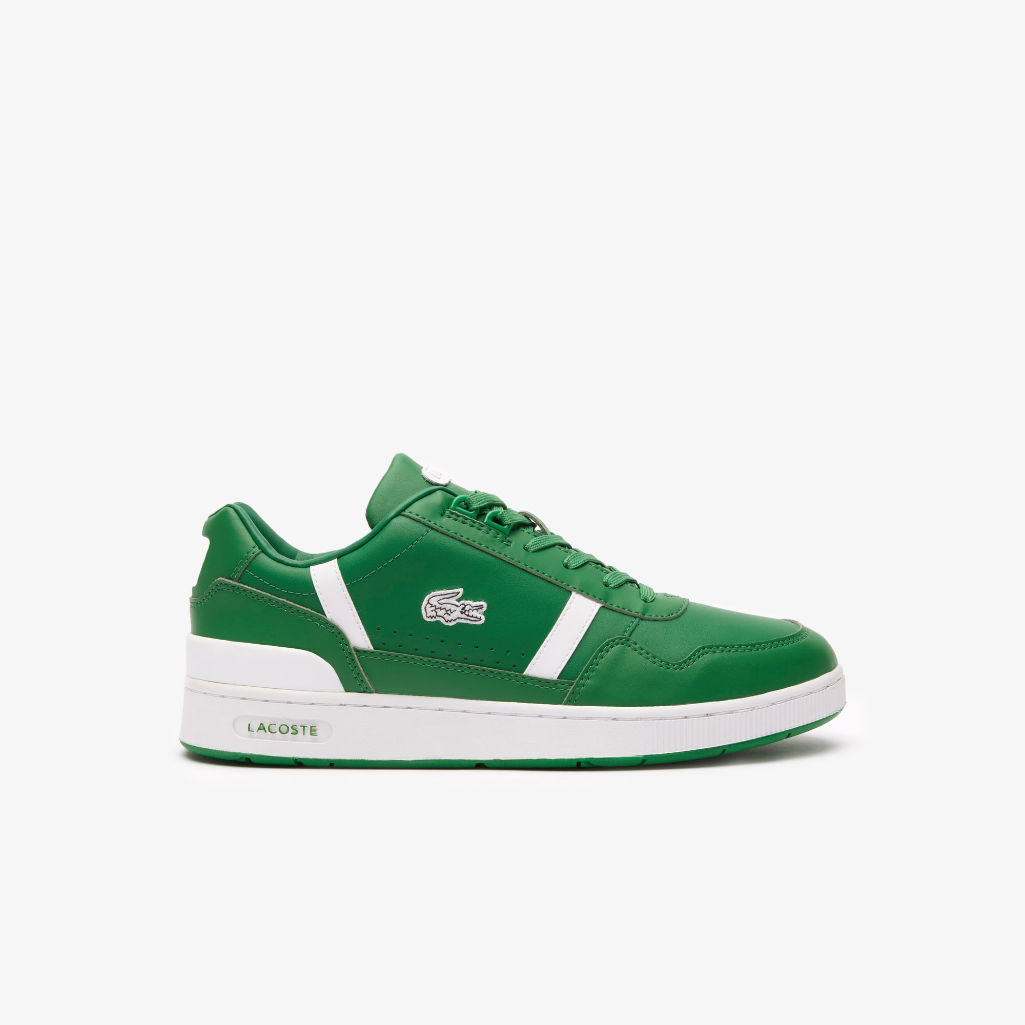 Tênis Lacoste T-Clip Masculino em Couro
