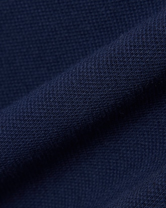 Camiseta de Piqu&eacute; com Gola Listrada em Stretch