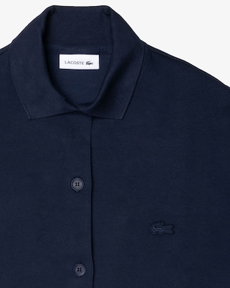 Vestido De Mujer De Mezcla De Lino Y Algodón Con Cinturón Y Botones