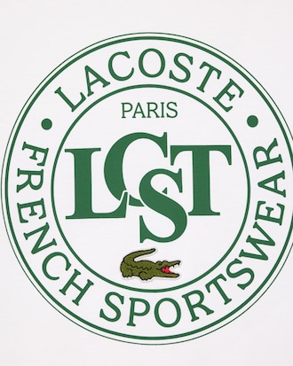 Camiseta de Algod&atilde;o Pesado estampada com Caimento Solto