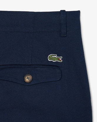 Pantal&oacute;n de Vestir de Gabardina Elastizada Wide Fit