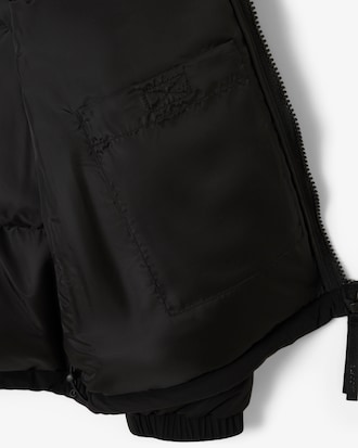 Jaqueta Puffer com Capuz Repelente &agrave; &Aacute;gua