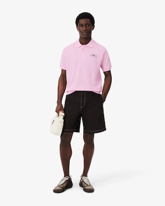Polo Classic Fit com Gr&aacute;fico de Branding