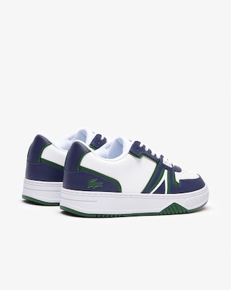 Zapatillas De Hombre Cuero En Contraste L001 De Cuero