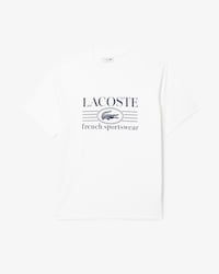 Camiseta de Algodão com Estampa, Ajuste Clássico