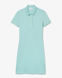 Vestido Estilo Polo De Piqué Elastizado Slim Fit