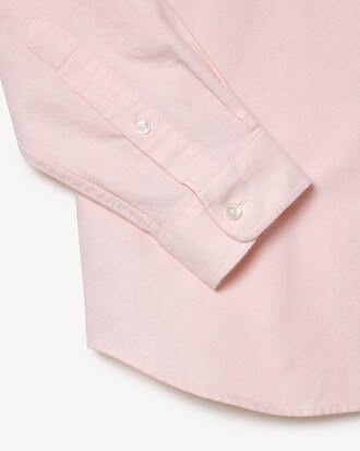 Camisa Manga Longa Masculina de Oxford em Modelagem Regular
