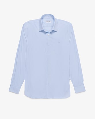 Camisa Rayada De Algodón Elastizado Al Cuerpo