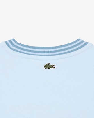 Camiseta de algod&atilde;o com marca Lacoste