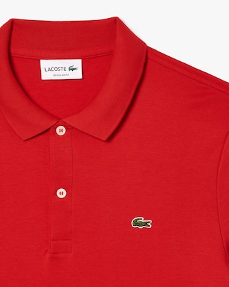 Polo Regular Fit em Algodão Pima