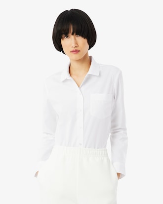 Slim Fit Stretch Cotton Shirt