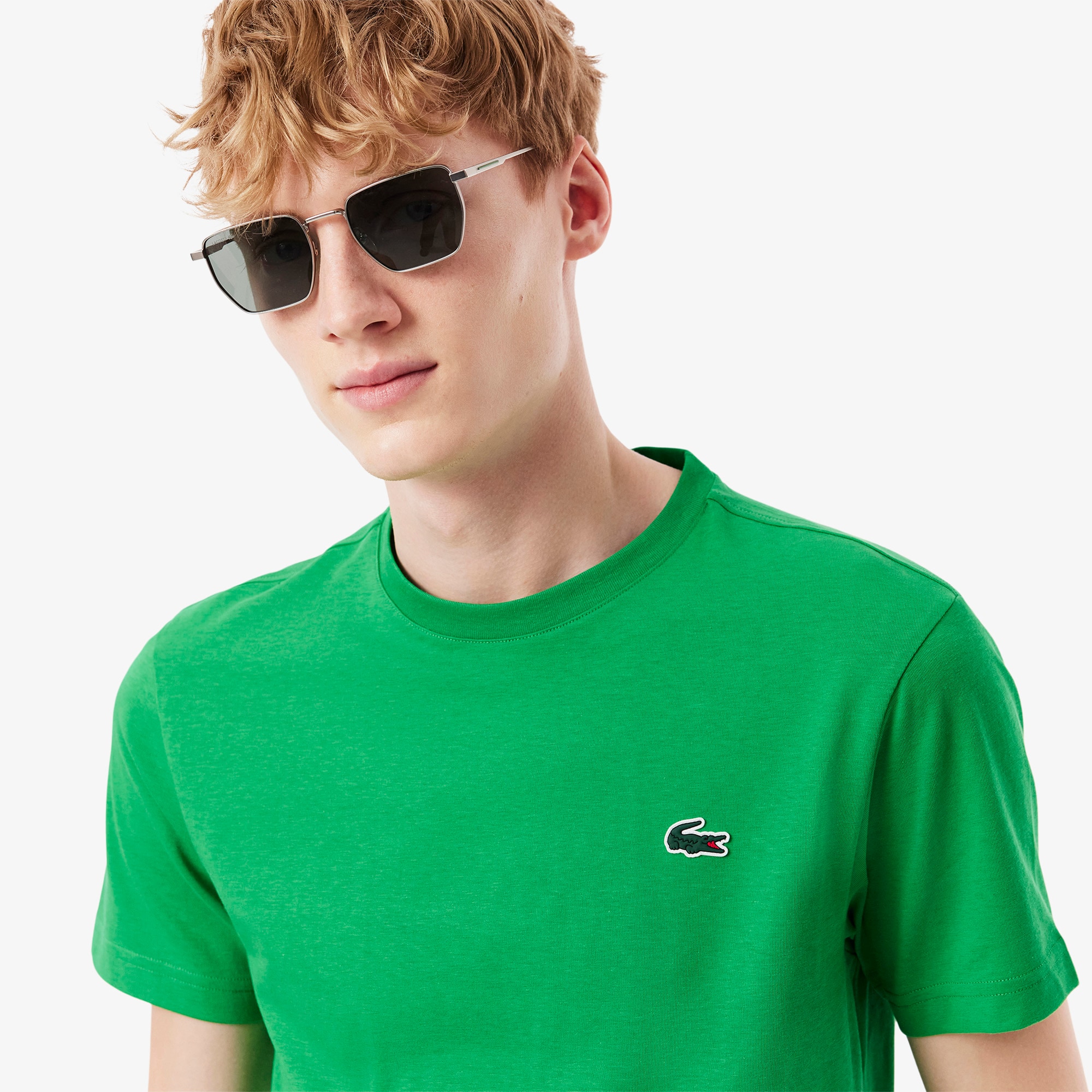 Camiseta Masculina de Malha Miami Open Lacoste
