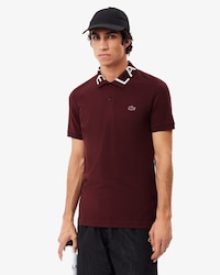 Polo Slim Fit Lacoste Movement em Piqu&eacute;