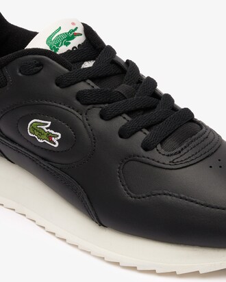 Tênis feminino Linetrack em couro