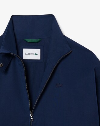 Campera de ch&aacute;ndal oversized de mezcla de Lino