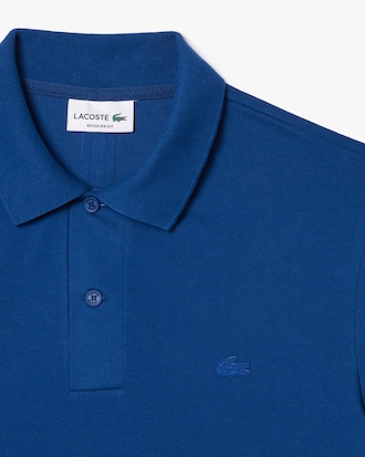 Polo Regular Fit Lacoste Movement em Piqué