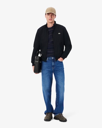 Jaqueta de Sarja Harrington Repelente de &Aacute;gua