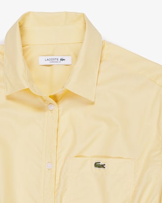 Vestido Camisero Oversized de Poplin