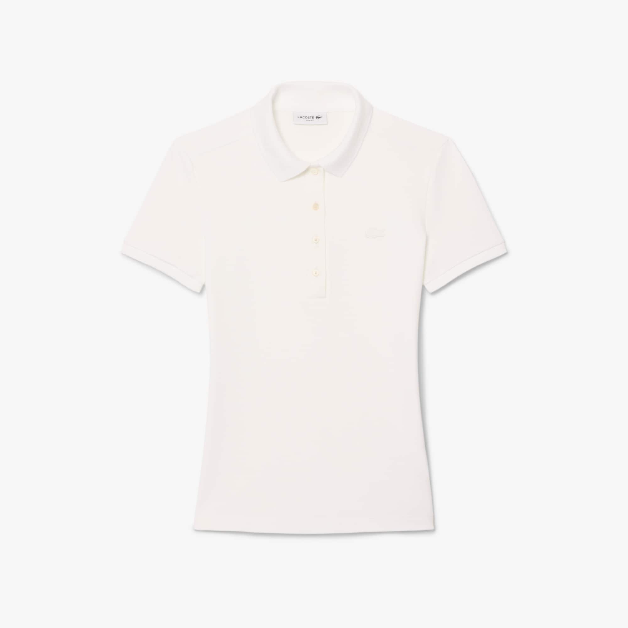 lidnm Te/Ca Milled Light Polo Lサイズ Camisa Polo Mini-Piqué Stretch Slim Fit L.12.D - Polos Femininas