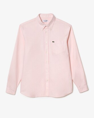 Camisa Manga Longa Masculina de Oxford em Modelagem Regular