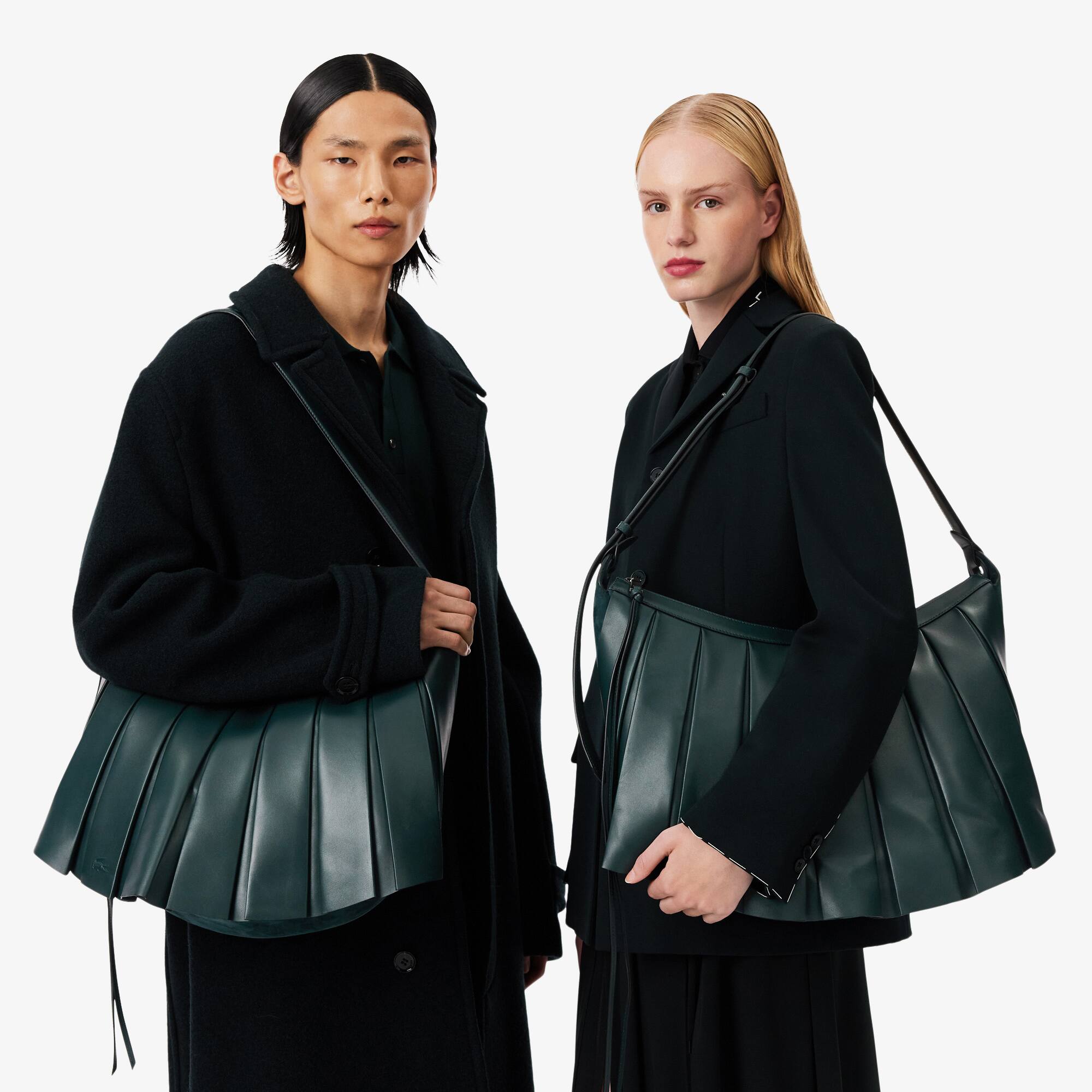 Bolsa Hobo Xl Lenglen em Couro Camurça - undefined - Novidades